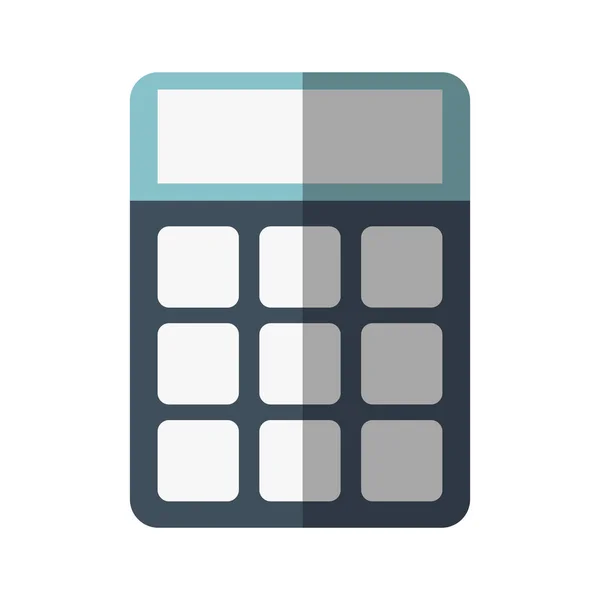 Icono del dispositivo calculadora — Vector de stock