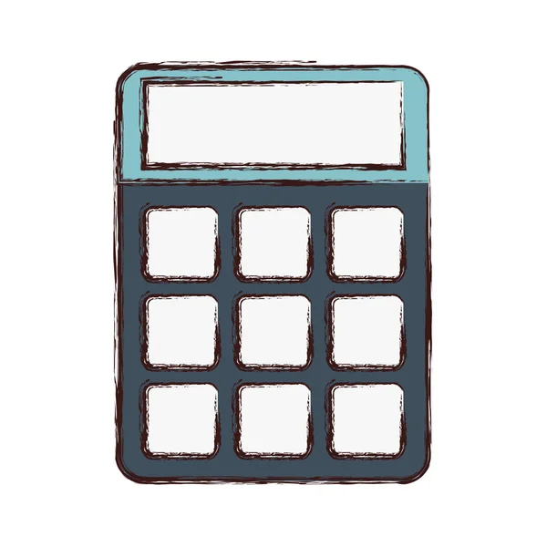 Taschenrechner-Symbol — Stockvektor