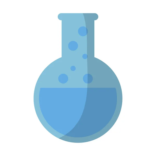 Chemistry flask icon — Stock Vector