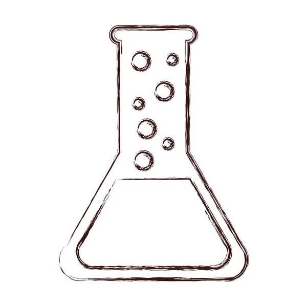 Icône flasque chimie — Image vectorielle