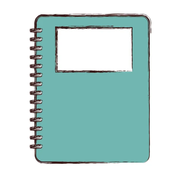 Notebook-Symbolbild — Stockvektor
