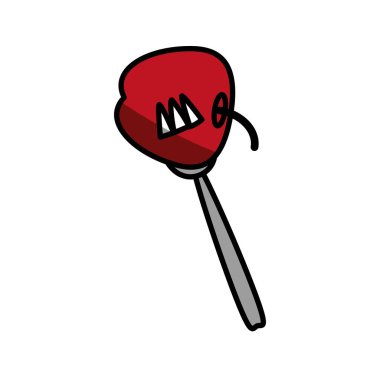 elma çatal piknik gölge