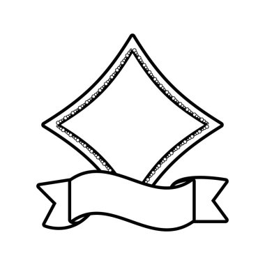 etiket şerit dekorasyon şablon anahat