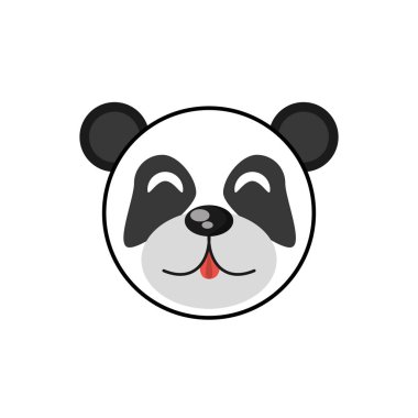 sevimli yüzü panda hayvan neşeli