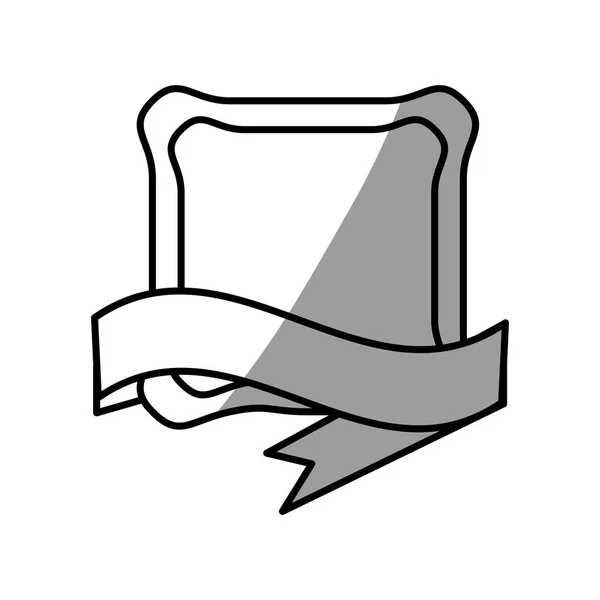 Etiqueta emblema cinta estilo — Archivo Imágenes Vectoriales