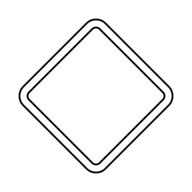 İnşaat yol işaret altında