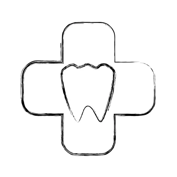 Medical dental care — Stock Vector