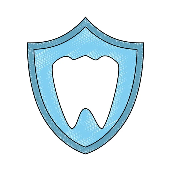 Cura dentale medica — Vettoriale Stock