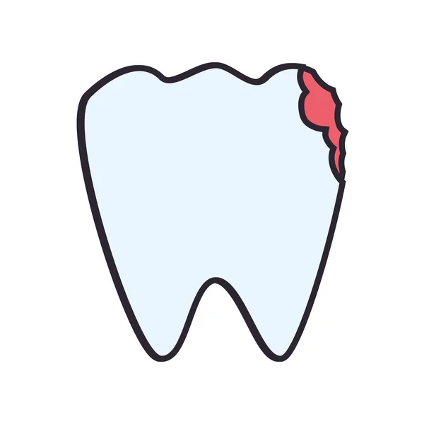 Atención Dental Médica — Vector de stock