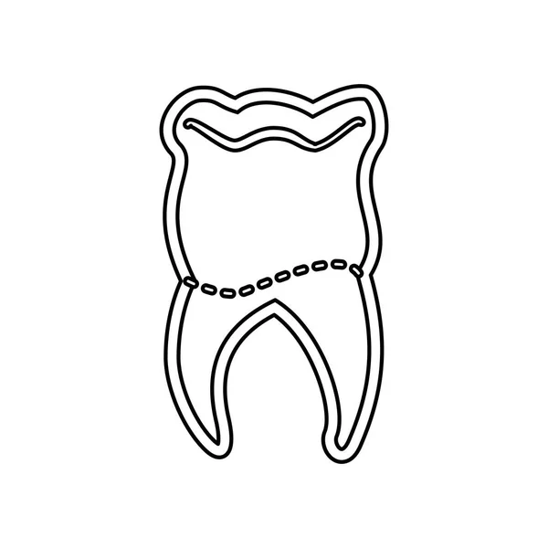 Medische, tandheelkundige zorg — Stockvector