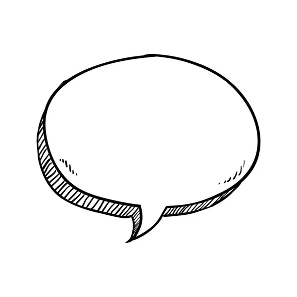 Kabarcık speakbox sohbet — Stok Vektör