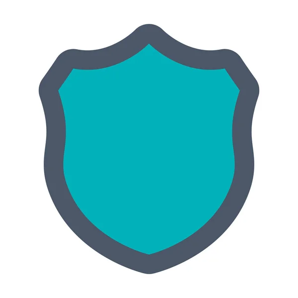 Símbolo de seguridad escudo — Vector de stock