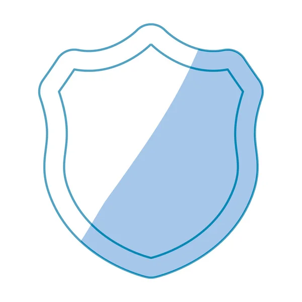 Ασπίδα ασφαλείας σύμβολο — Διανυσματικό Αρχείο