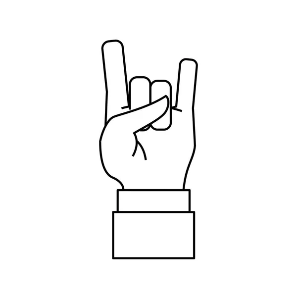 Handgestisches Symbol — Stockvektor