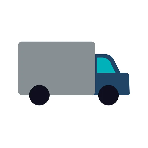 Veicolo del camion di consegna — Vettoriale Stock