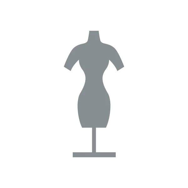 Figurína modelu oblečení — Stockový vektor