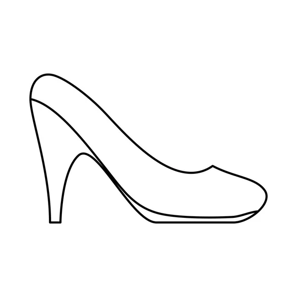 Женская обувь на каблуках — стоковый вектор