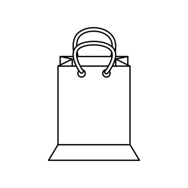 alışveriş çantası izole