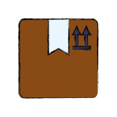 İzole teslimat kutusu