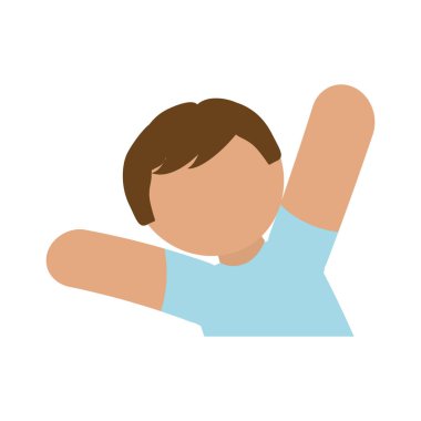 Genç çocuk çizmek