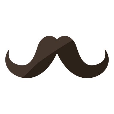 Vintage hipster bıyık