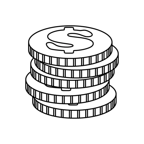 Monety piguł — Wektor stockowy