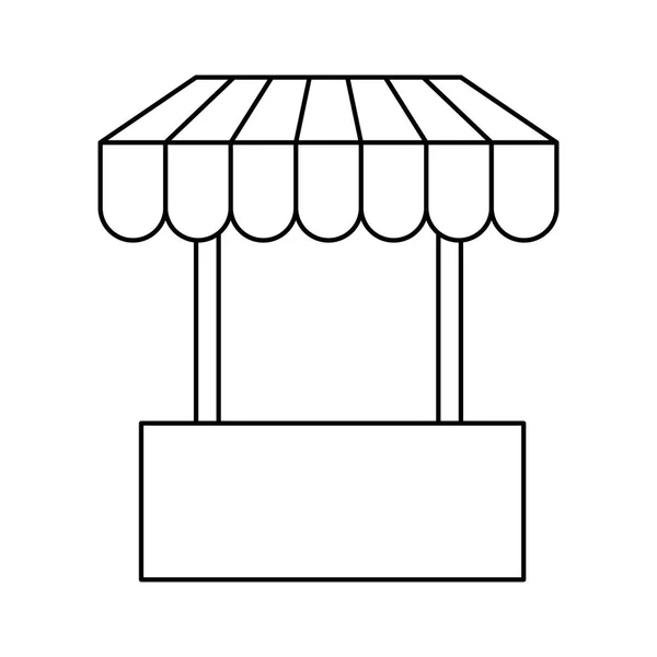 店のシンボル — ストックベクタ