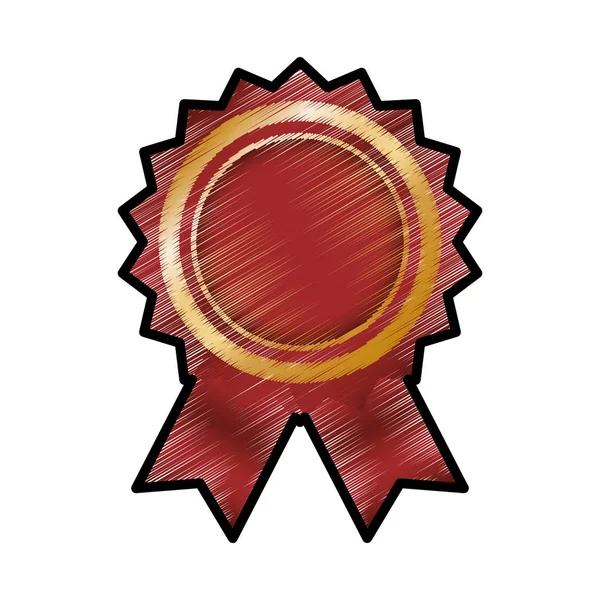 Award lint leeg — Stockvector