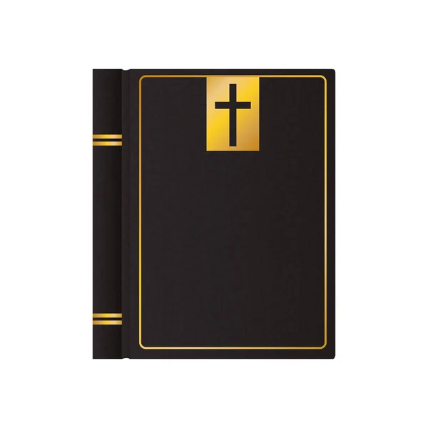 Pismo Święte chrześcijaństwa symbol — Wektor stockowy