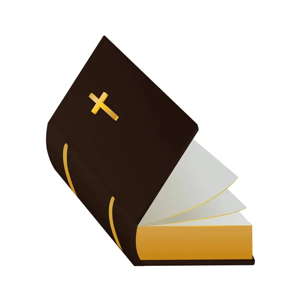 Symbole du christianisme de la Bible — Image vectorielle