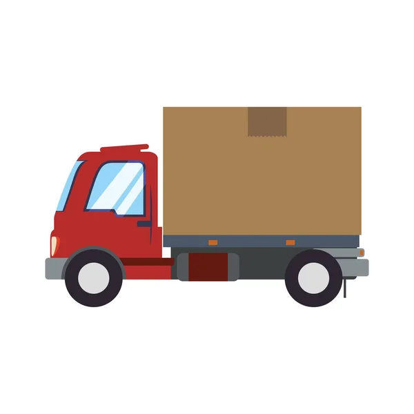 Delivery truck vehicle — Stock Vector