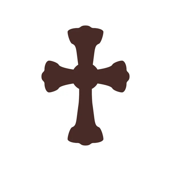 Christentum Kreuz Symbol — Stockvektor