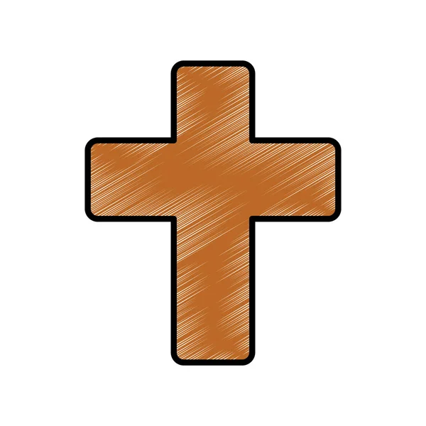 Християнство Хреста символом — стоковий вектор