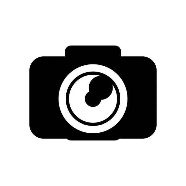 Símbolo do obturador da câmara — Vetor de Stock