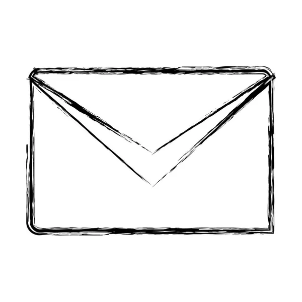 E-Mail oder Postsymbol — Stockvektor