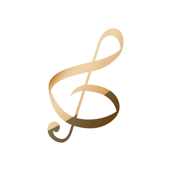 Музика Примітка символ — стоковий вектор