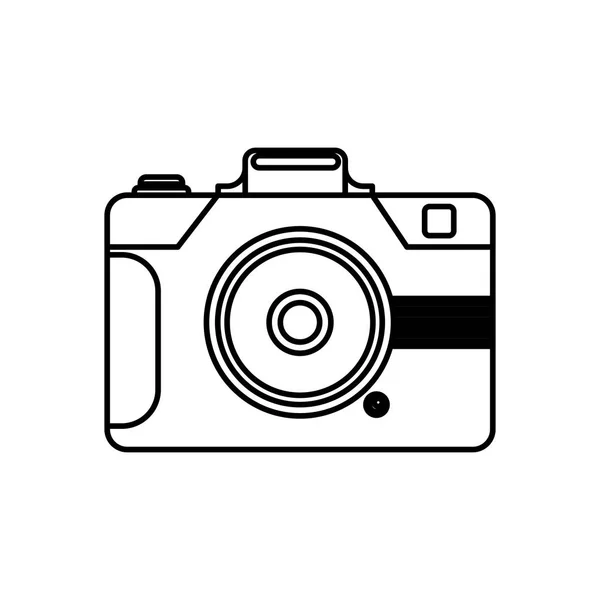 Obturador de cámara fotográfica — Vector de stock