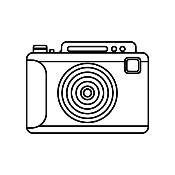 Obturador de cámara fotográfica — Vector de stock