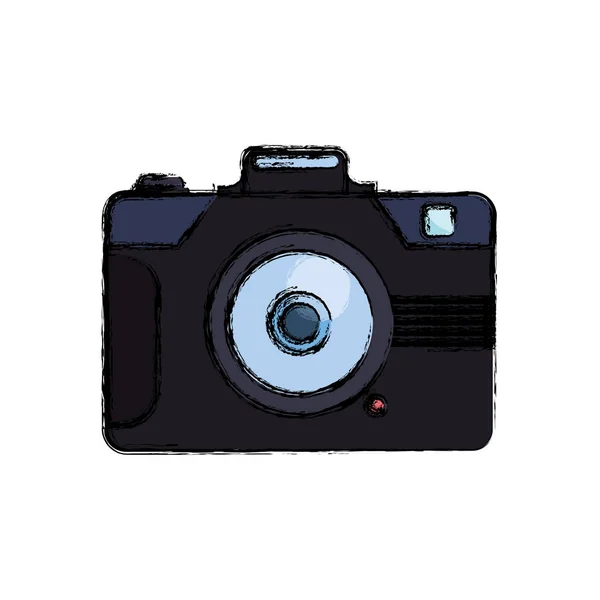 Obturador de cámara fotográfica — Vector de stock