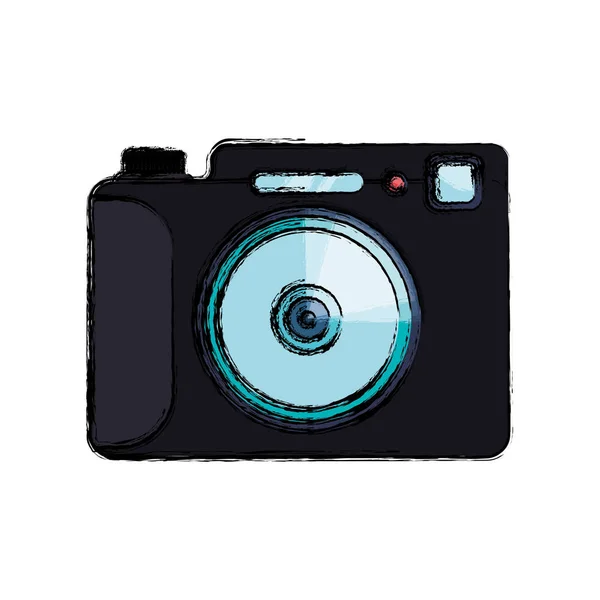 Photographic camera shutter — Stock Vector