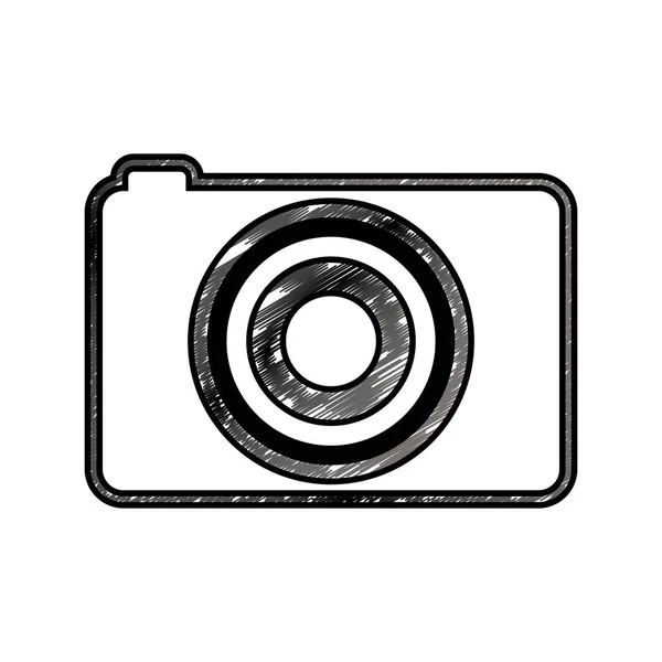 Obturador de câmera fotográfica — Vetor de Stock