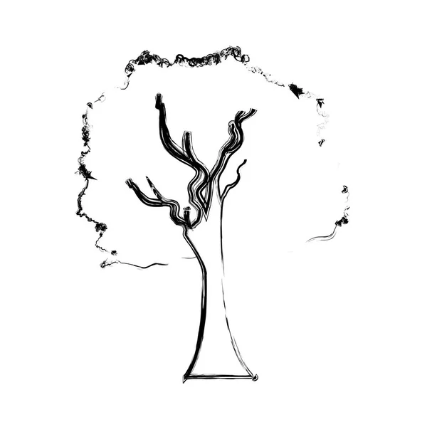 Baum Natur Ökologie — Stockvektor