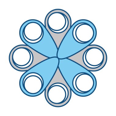 Boş Infographic düzen simge vektör çizim grafik tasarım