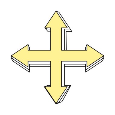 Infographic okları sembol simge vektör çizim grafik tasarım