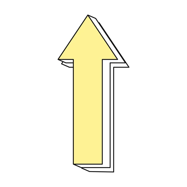 Setas Infográficas Símbolo Ícone Vetor Ilustração Design Gráfico —  Vetores de Stock