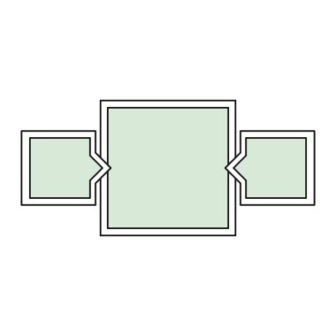 Boş Infographic düzen simge vektör çizim grafik tasarım