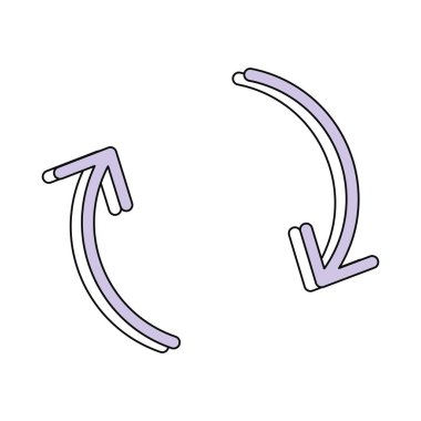 Infographic okları sembol simge vektör çizim grafik tasarım