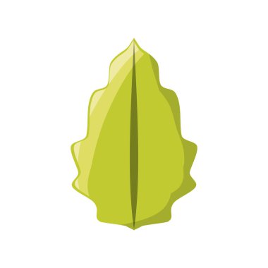 Yaprak çevre sembol simge vektör çizim grafik tasarım