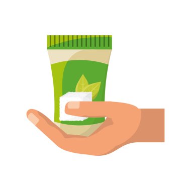 Doğal Tıp şişe simge vektör çizim grafik tasarım