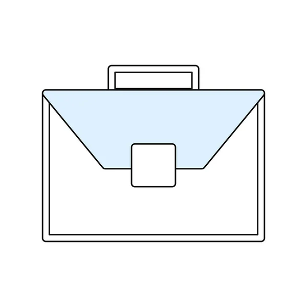 Business Briefcase Symbool Pictogram Vector Illustratie Grafisch Ontwerp — Stockvector